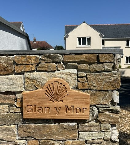 Seasoned Oak - the perfect choice for interior and exterior signs