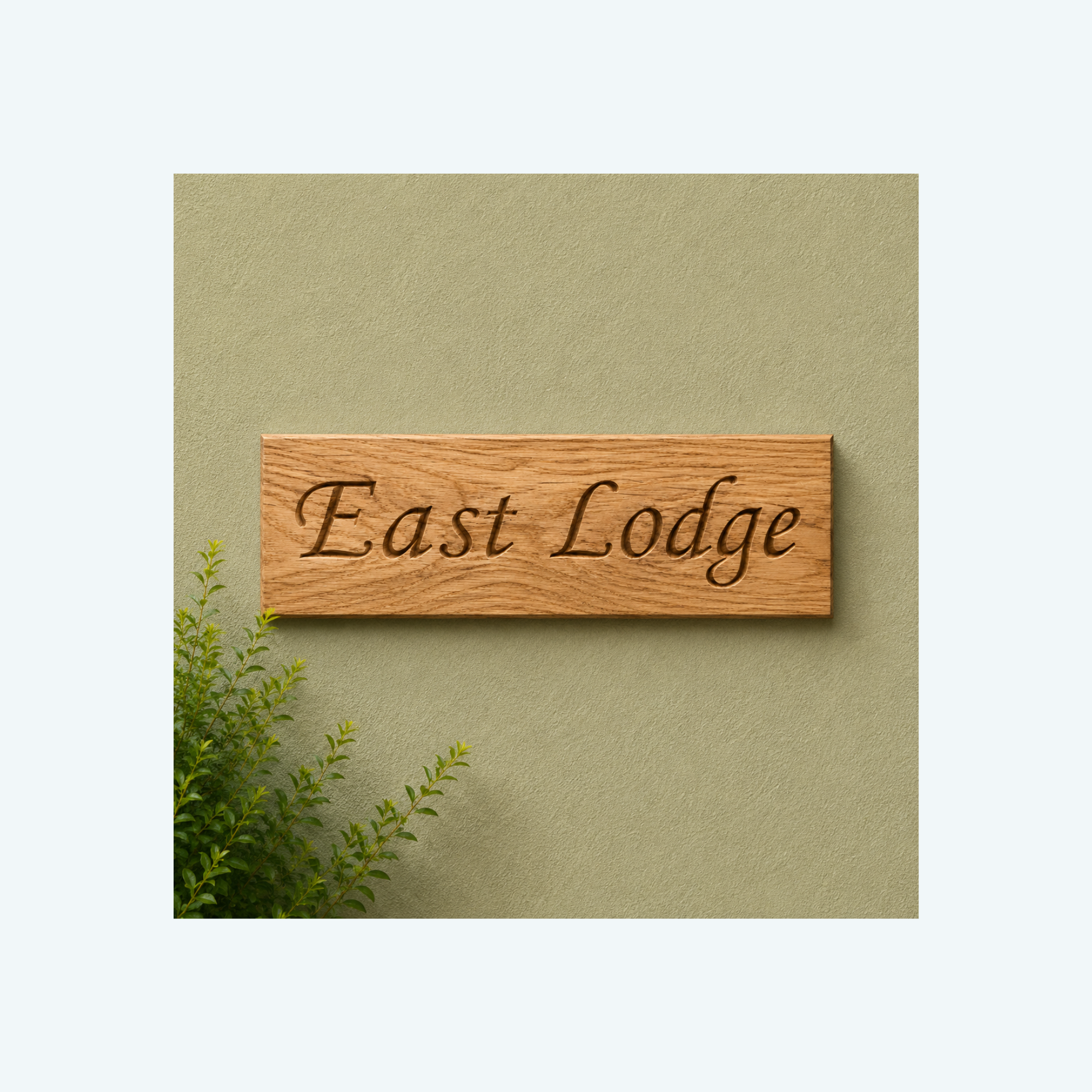 House Name (carved)