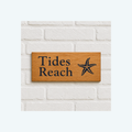 House Name with Image (resin inlay)