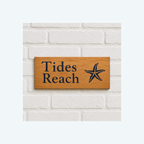 House Name with Image (resin inlay)