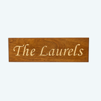 House Name (wood inlay)